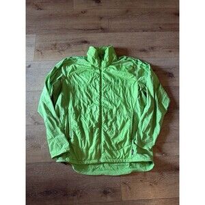 Adidas Terrex Mens Green Long Sleeve Full Zip Lightweight Quilted Jacket Sz 2XL